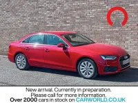 Used Audi A4 Comfort 150 HP (110 kW) 2023 Red Sedan