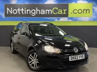 Used VW Golf VII SE 140 HP (102 kW) 2013 Black Estate