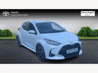 Used Toyota Yaris Hybrid Design 2024 White Hatchback