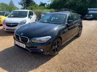 Used BMW 116 Sport Line 2017 Black Hatchback