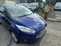 Used Ford Fiesta Zetec 82 HP (60 kW) 2016 Blue Hatchback