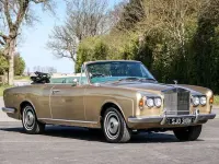 Used Rolls Royce Corniche 1974 Gold/green Cabriolet
