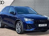Begagnad Audi Q3 Black Edition 150 HK (110 kW) 2025 Blå SUV