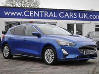 Used Ford Focus Titanium 125 HP (91 kW) 2019 Blue Hatchback
