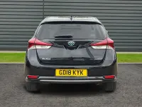Used Toyota Auris Design 136 HP (100 kW) 2018 Black Hatchback