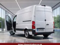 Used Mercedes Sprinter Progressive 141 HP (103 kW) 2021 White Van