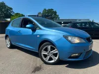 Used Seat Ibiza 85 HP (62 kW) 2013 Blue Hatchback