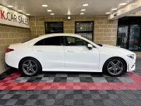 Used Mercedes CLA180 AMG line 134 HP (98 kW) 2019 White Coupe