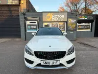 Used Mercedes C250 AMG Line Premium 204 HP (150 kW) 2018 White Sedan