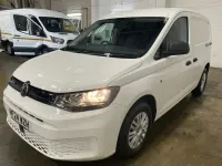 Used VW Caddy 102 HP (75 kW) 2024 White MPV