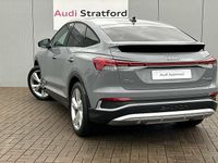 Used Audi Q4 e-tron S-Line 219 kW (299 HP) 2023 Pebble grey, solid SUV
