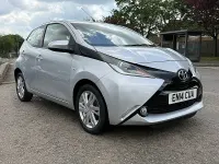 Used Toyota Aygo x-press 68 HP (50 kW) 2014 Silver Hatchback