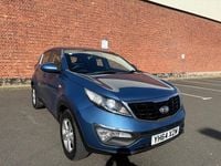 Used Kia Sportage 115 HP (84 kW) 2014 Blue SUV