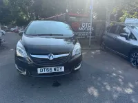 Used Vauxhall Meriva 100 HP (73 kW) 2017 Black MPV