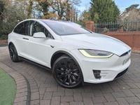Used Tesla Model X 305 kW (416 HP) 2017 Pearl white SUV
