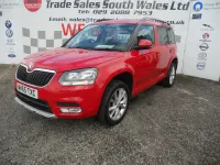 Used Skoda Yeti SE 110 HP (80 kW) 2015 Red SUV