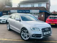 Begagnad Audi SQ5 Advanced 313 HK (230 kW) 2014 Silver SUV
