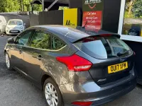 Used Ford Focus Titanium 125 HP (91 kW) 2017 Grey Hatchback