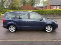 Used Seat Alhambra SE 177 HP (130 kW) 2015 Blue MPV