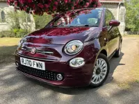 Occasion Fiat 500 Lounge 69 ch (50 kW) 2020 Rouge Citadine