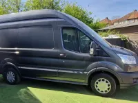 Used Ford Transit 130 HP (95 kW) 2018 Grey Van