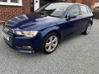 Used Audi A3 Sportback Sport 110 HP (80 kW) 2015 Blue Hatchback