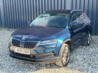 Używany Skoda Karoq 150 KM (110 kW) 2018 Niebieski SUV