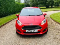 Used Ford Fiesta Zetec 2013 Red Hatchback