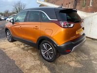 Used Vauxhall Crossland X Elite 81 HP (59 kW) 2018 Orange SUV