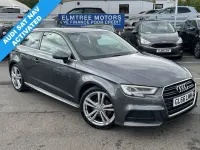 Used Audi A3 S-Line 150 HP (110 kW) 2016 Grey Hatchback