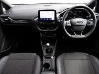 Used Ford Fiesta ST-Line X 125 HP (91 kW) 2021 White Hatchback