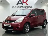 Used Nissan Note N-TEC 2011 Red Hatchback