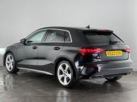 Used Audi A3 Sportback S-Line 2022 Black Hatchback