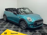 Used Mini Cooper D Cabriolet 116 HP (85 kW) 2016 Blue Cabriolet