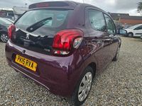 Used Peugeot 108 Active 68 HP (50 kW) 2015 Purple Hatchback