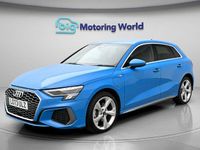 Used Audi A3 Sportback S-Line 2023 Blue Hatchback