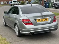 Used Mercedes C200 2008 Silver Sedan
