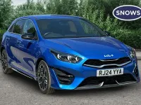 Used Kia Ceed GT-Line 138 HP (101 kW) 2024 Blue Hatchback