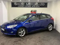 Used Ford Focus Titanium X 125 HP (91 kW) 2014 Blue Hatchback