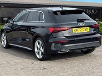 Used Audi A3 Sportback S-Line 150 HP (110 kW) 2022 Black Hatchback