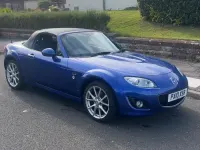 Used Mazda MX5 20th Anniversary 126 HP (92 kW) 2010 Blue Cabriolet