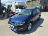 Used VW Polo SEL 85 HP (62 kW) 2010 Blue Hatchback