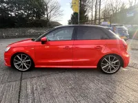 Used Audi A1 Sportback Black Edition 150 HP (110 kW) 2016 Red Hatchback