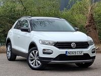 Used VW T-Roc Design 115 HP (84 kW) 2019 White SUV