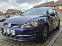Używany VW Golf VII SE 110 KM (80 kW) 2017 Niebieski Hatchback