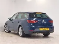 Used Seat Leon FR 190 HP (139 kW) 2019 Blue Estate