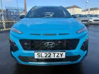 Gebraucht Hyundai Kona N Line 120 PS (88 kW) 2022 Blau SUV