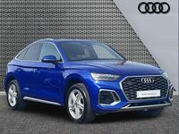 Used Audi Q5 Sportback S-Line 200 HP (147 kW) 2023 Blue SUV