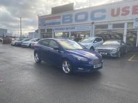 Used Ford Focus Zetec 120 HP (88 kW) 2016 Blue Hatchback