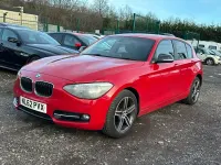 Used BMW 116 Sport Line 136 HP (100 kW) 2012 Red Hatchback